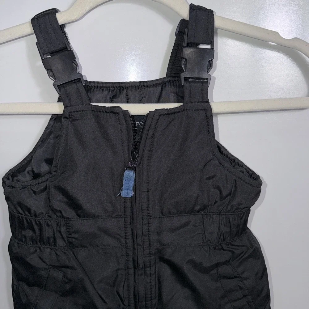 London Fog Snow Bibs Overalls Toddler Kids 24 Months Black